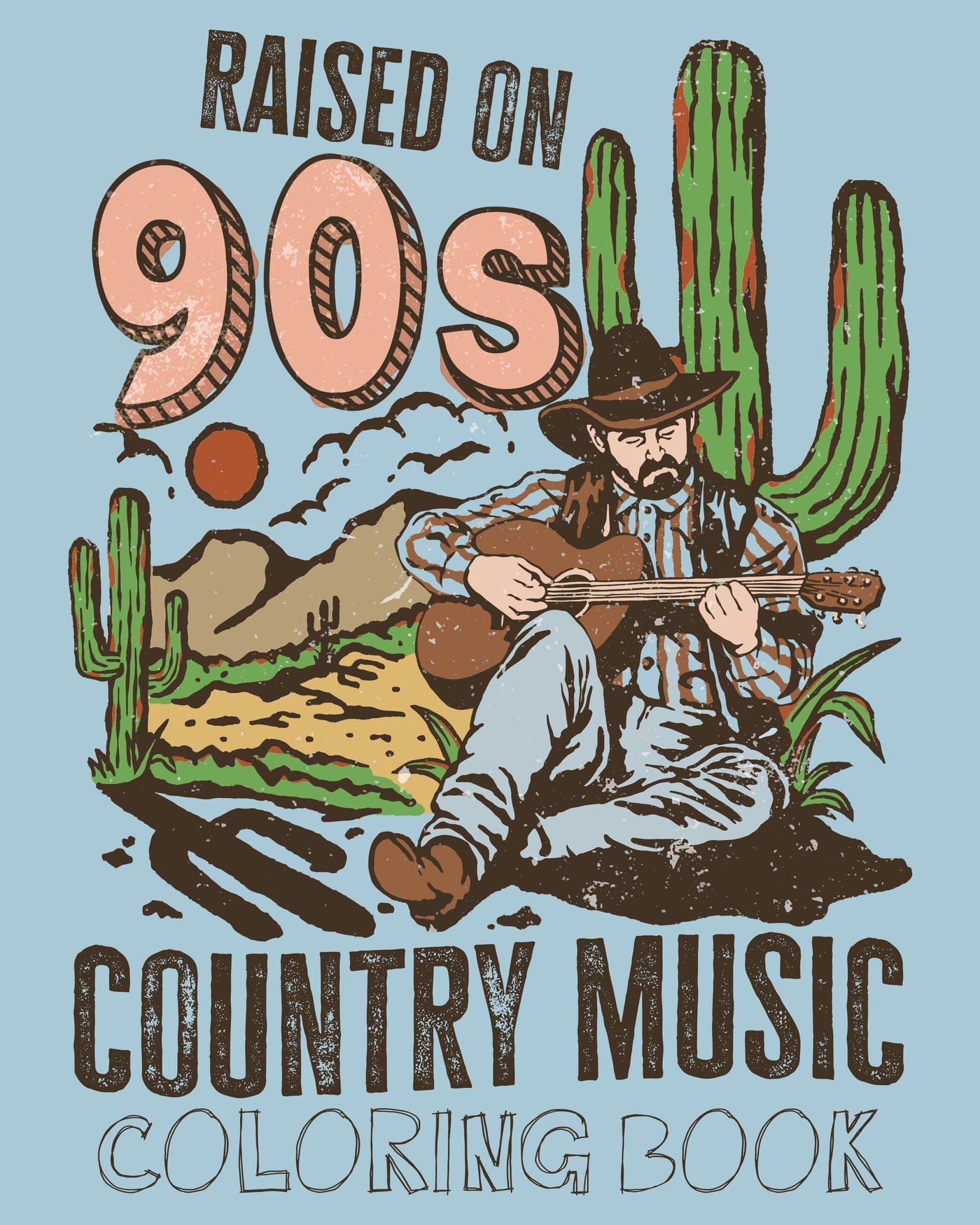 90’s Country Coloring Books - Restock Pre Order - ships in 30 days