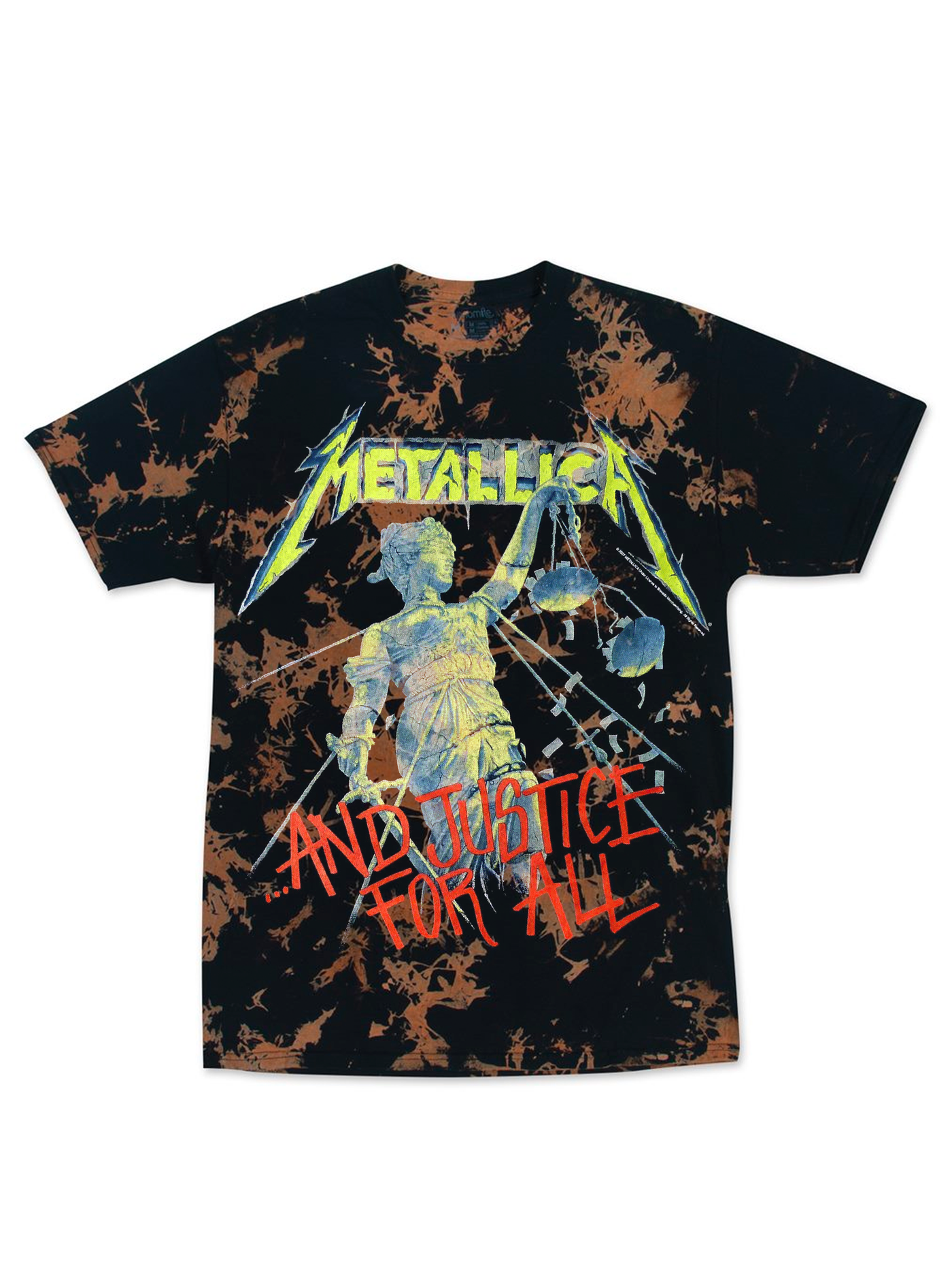 Justice For All Bleached Tee/Sweatshirt