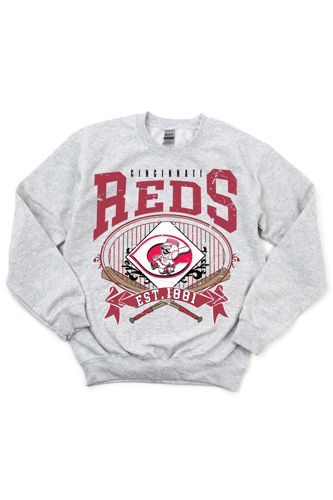 Cincinnati Reds Shirt, Cincinnati EST 1881 Vintage Baseball Shirt