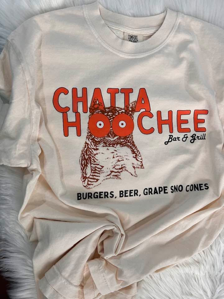 Chatahoochie Owl Tee