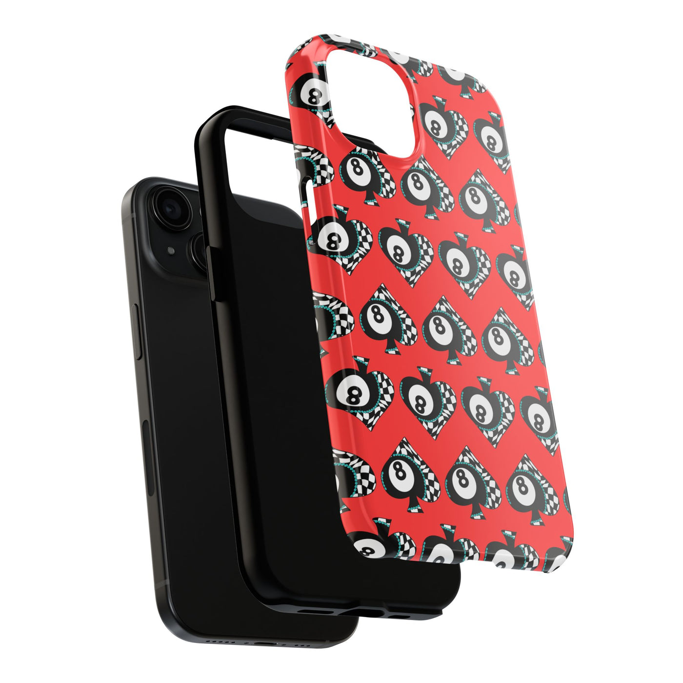 Wildcard Rouge Retro Western Tough Phone Case