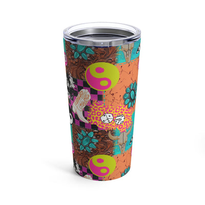 Neon Wilds Retro Tumbler 20oz