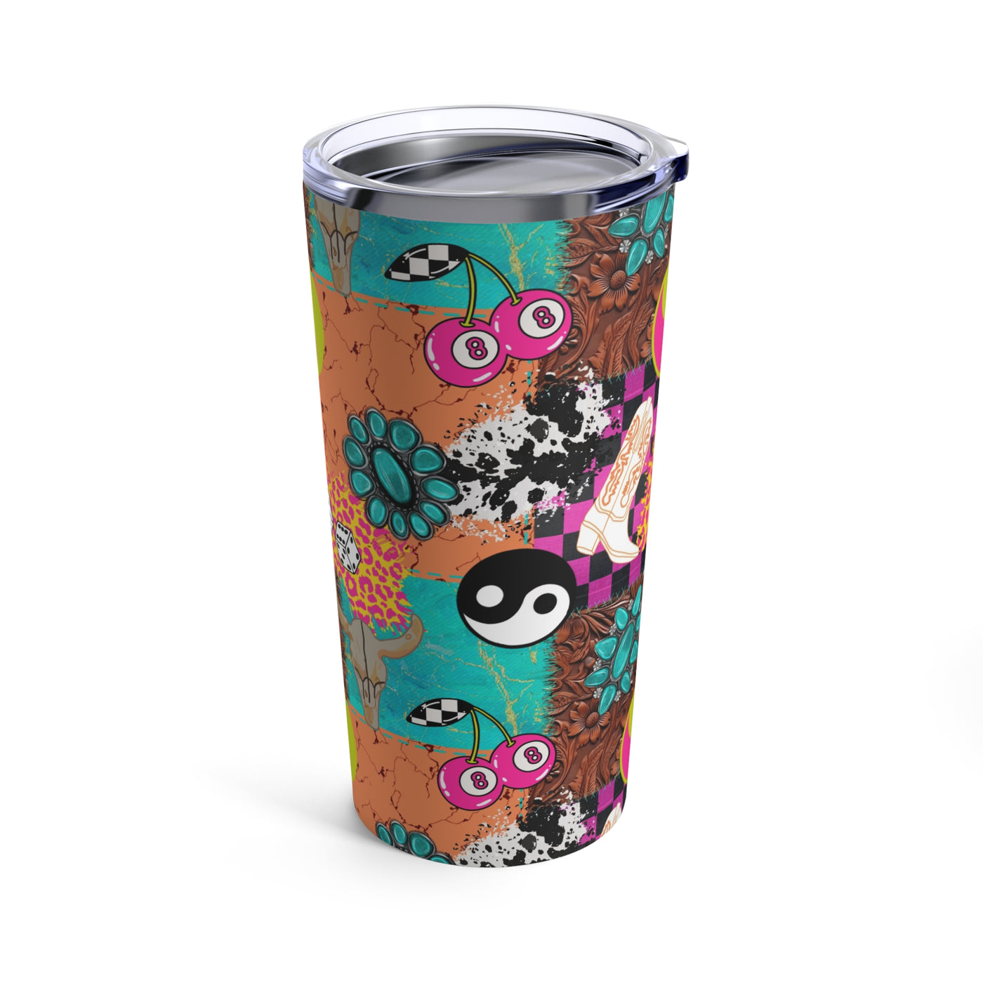 Neon Wilds Retro Tumbler 20oz