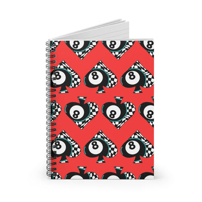 Wildcard Rouge Notebook