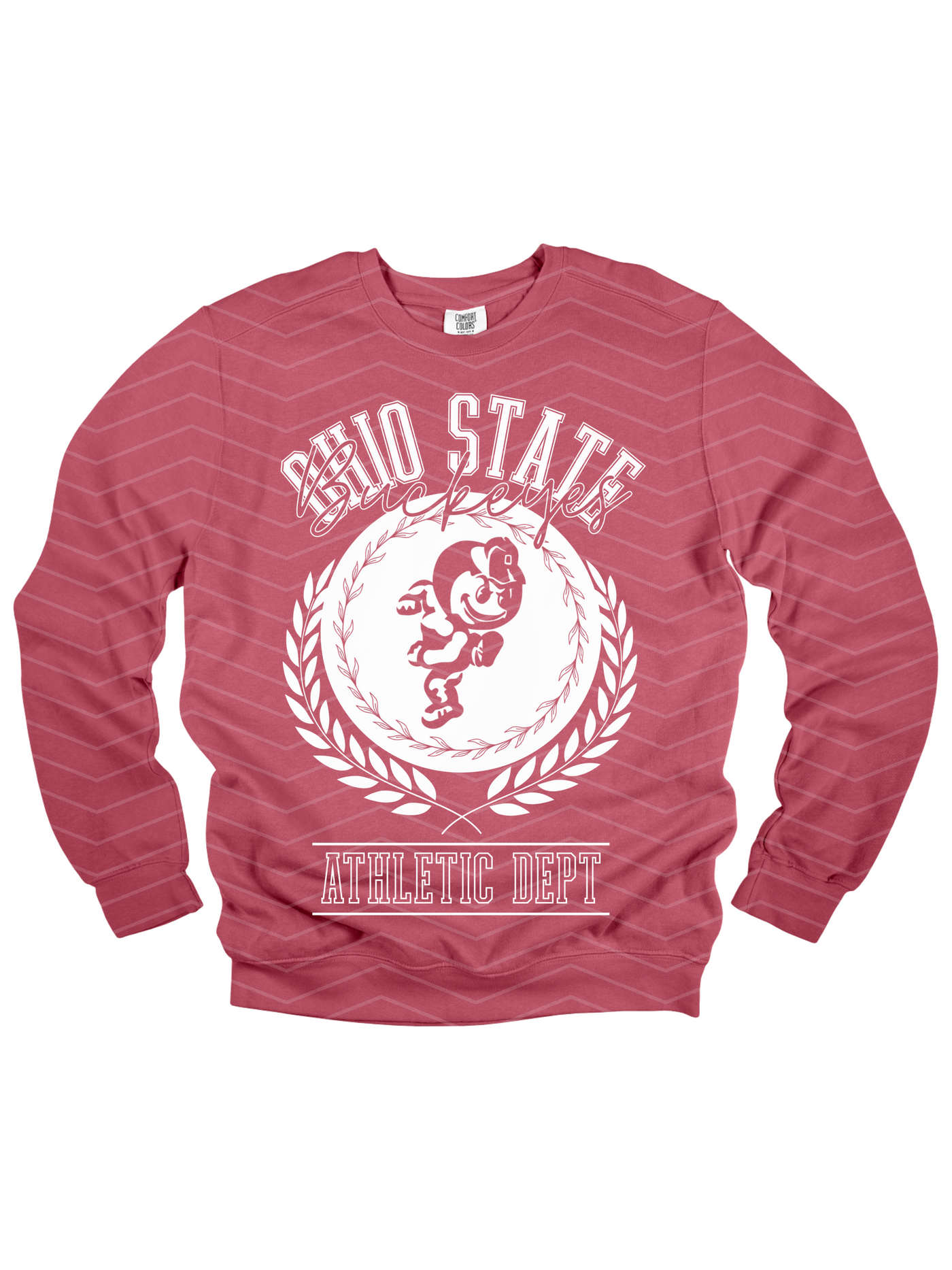 Buckeyes Pigment Dyed Tee/Sweatshirt