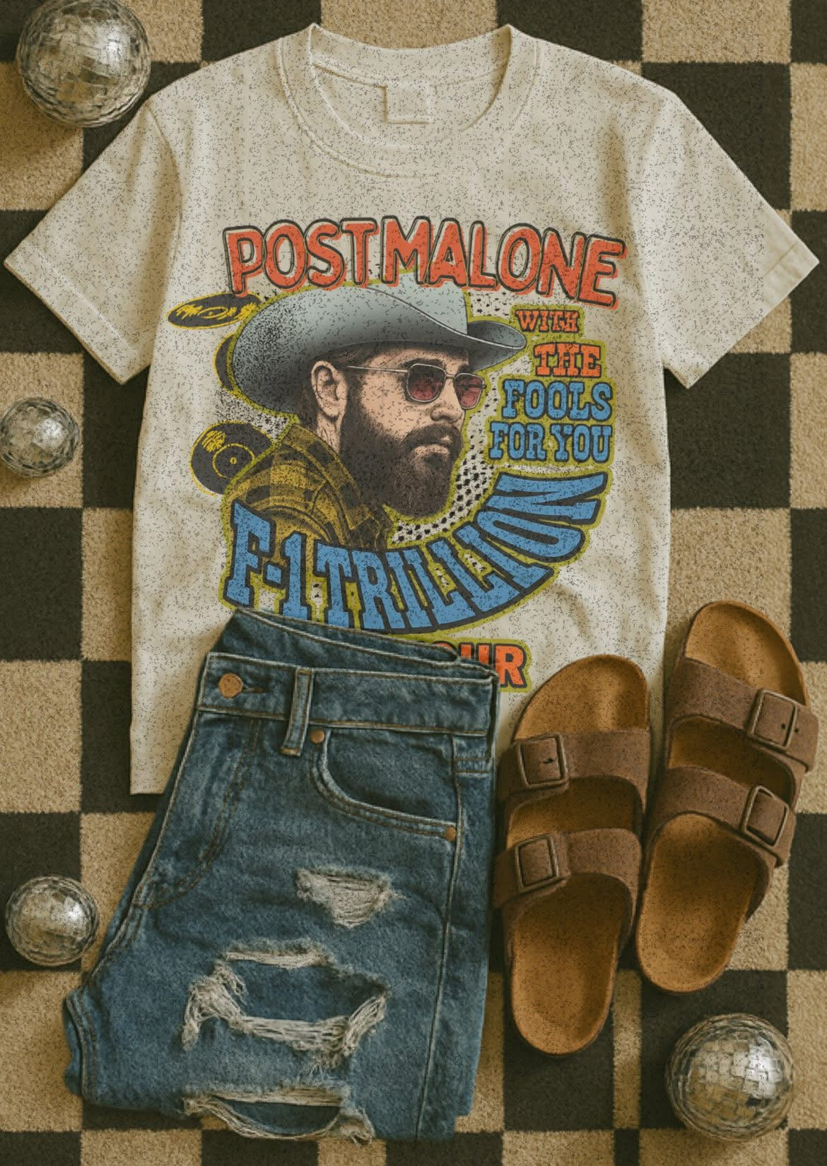 Posty Vintage Retro Tee/Sweatshirt