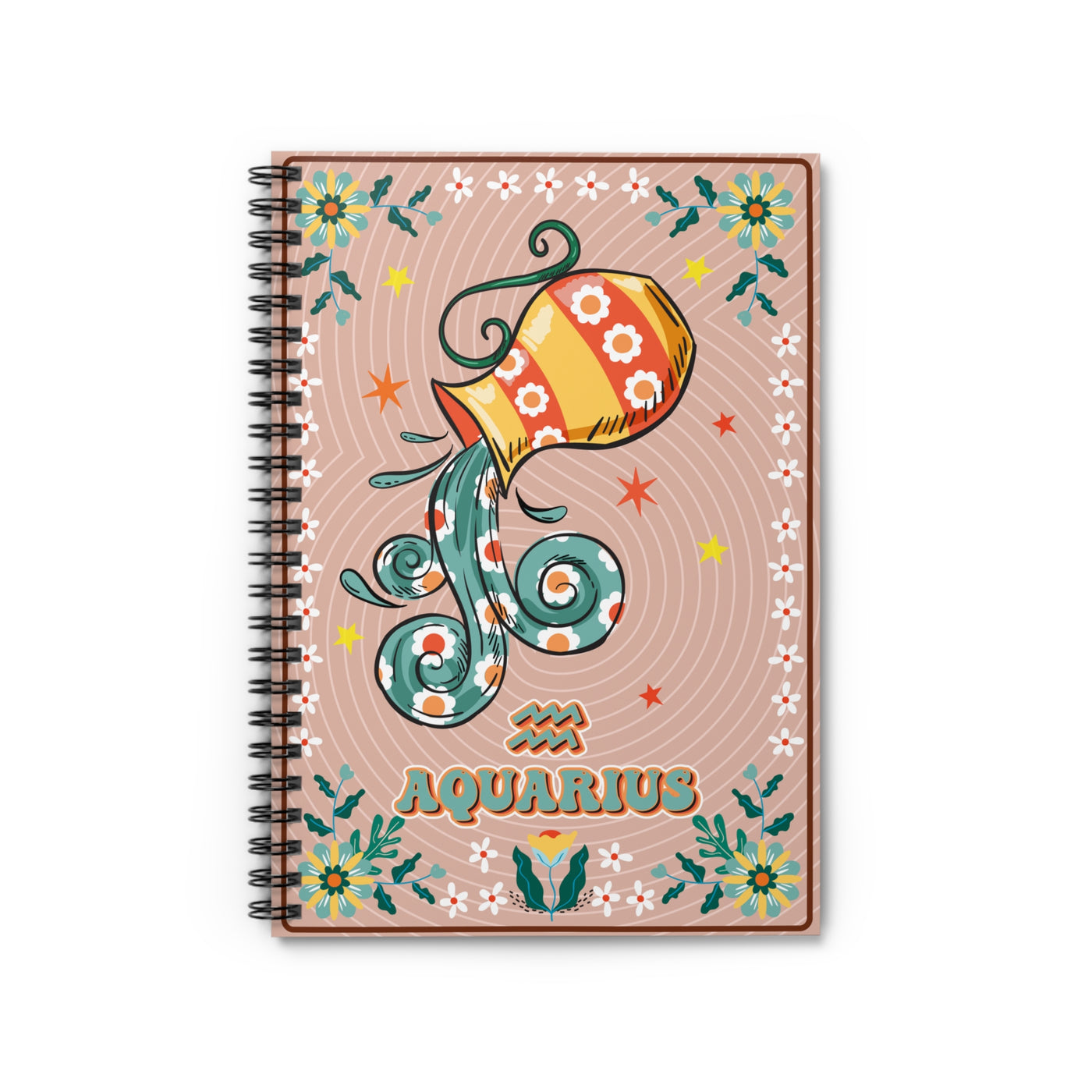 Rambling Through the Stars Notebook - Aquarius