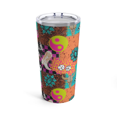 Neon Wilds Retro Tumbler 20oz