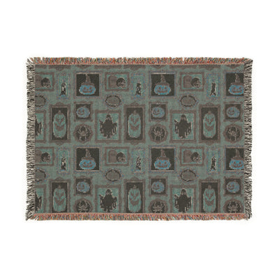 Vintage Cozy Cottagecore Framed Halloween Quilt