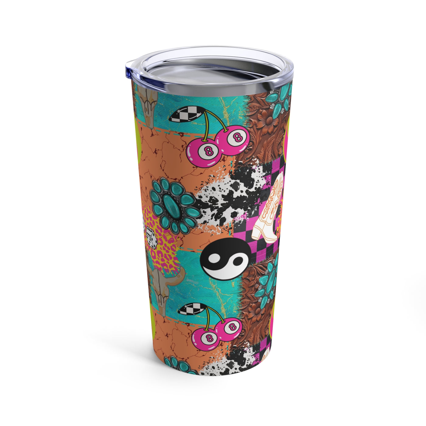 Neon Wilds Retro Tumbler 20oz