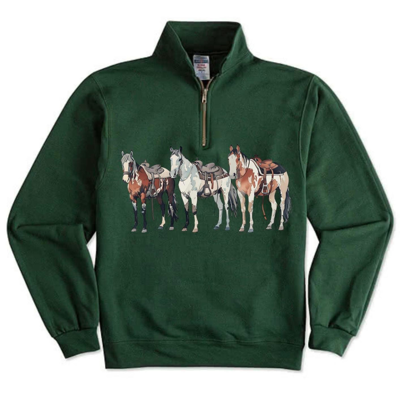 Wildflowers & Wild Horses Quarterzip
