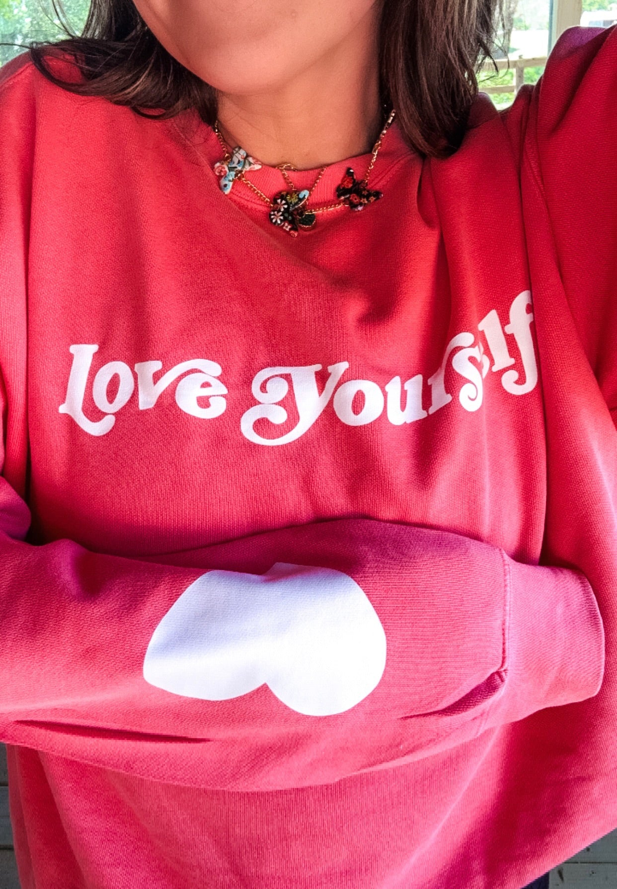 Love Yourself Comfort Color Tee/Sweatshirt