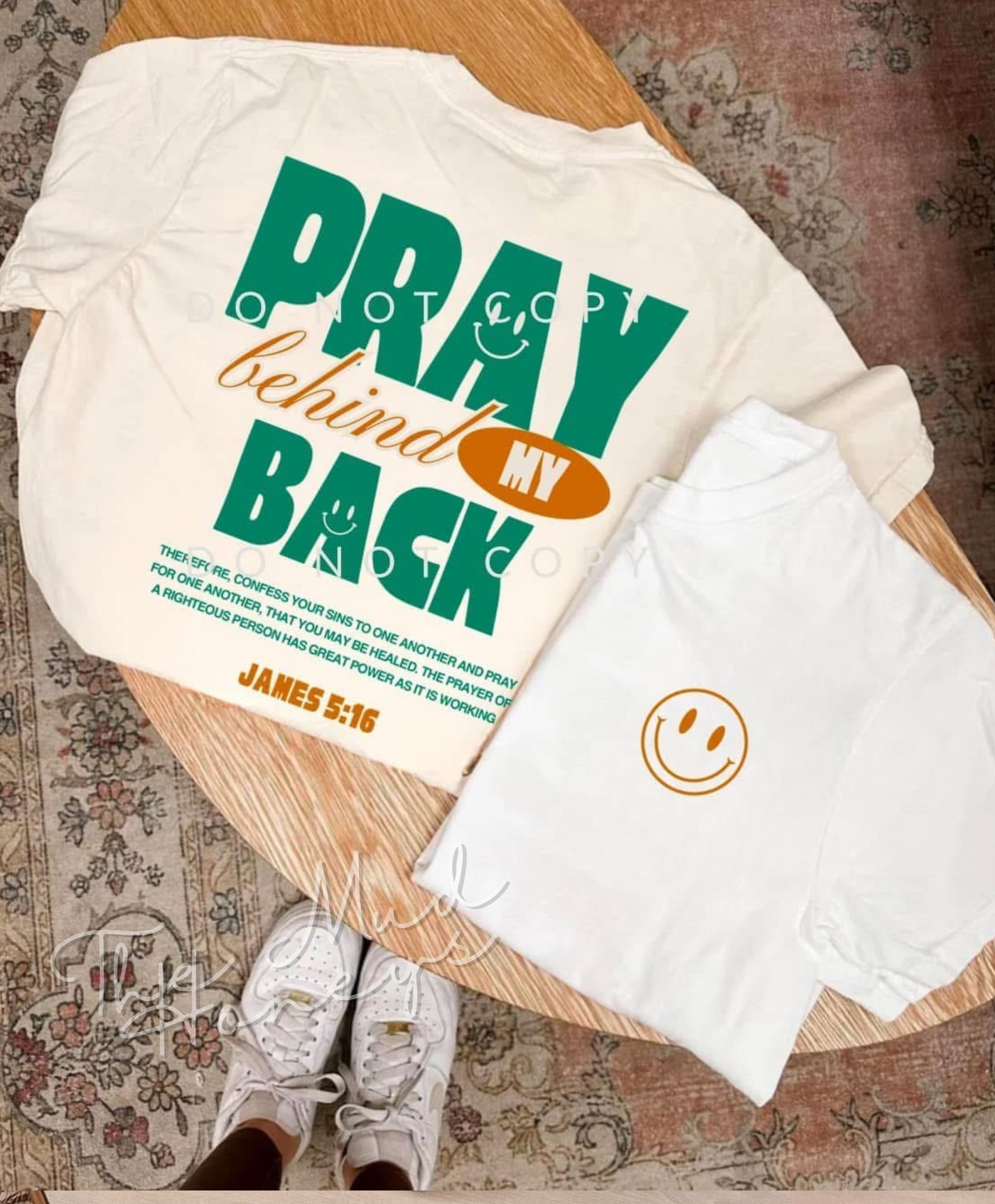 Pray Behind My Back Preppy Tee/Sweatshirt