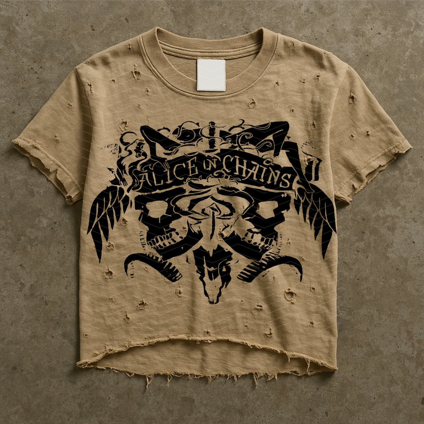 The Grunge AIC Destroyed Tee