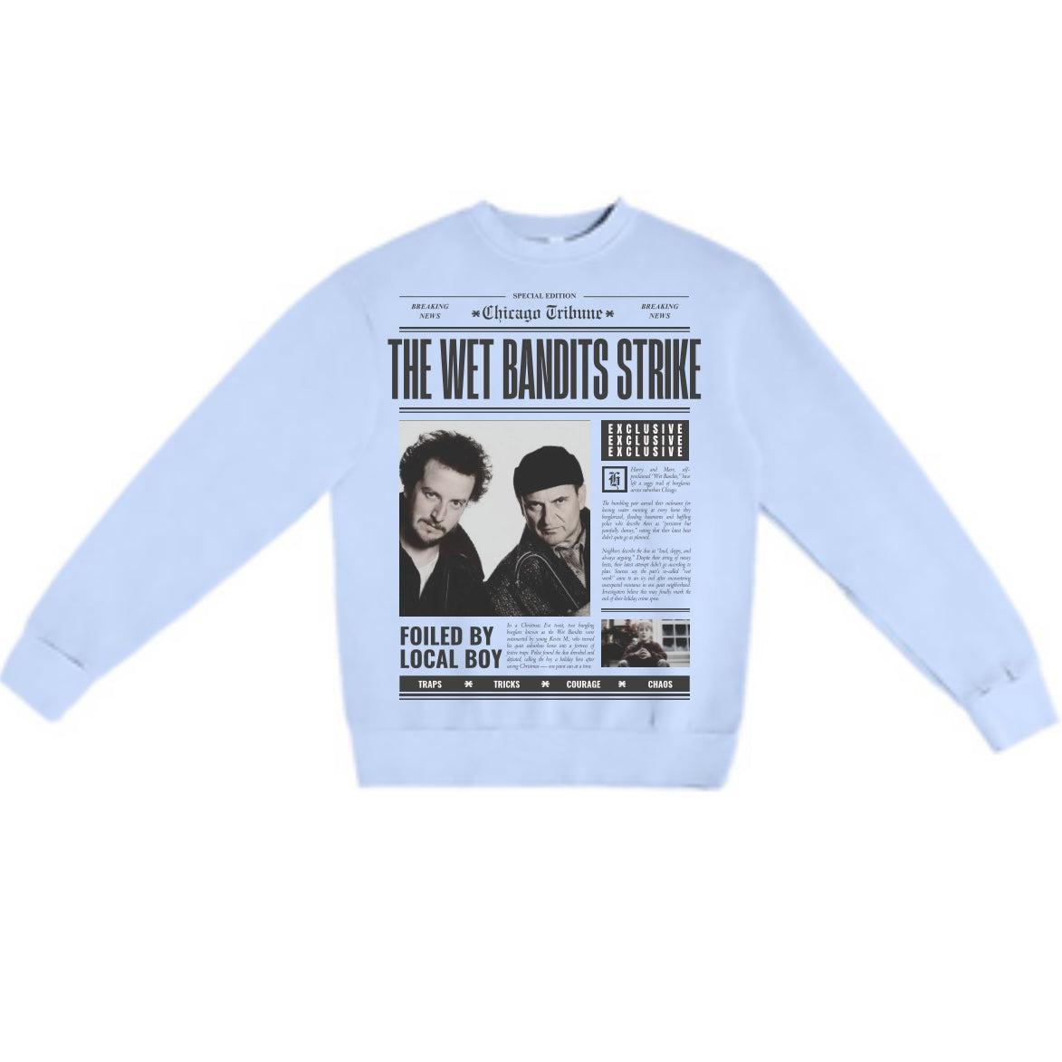 Wet Bandits Strike Tee/Sweatshirt
