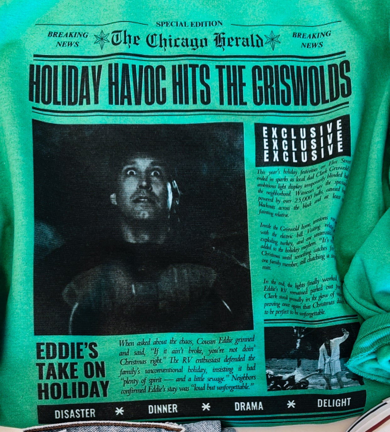 Griswold Holiday Gazette Tee/Sweatshirt