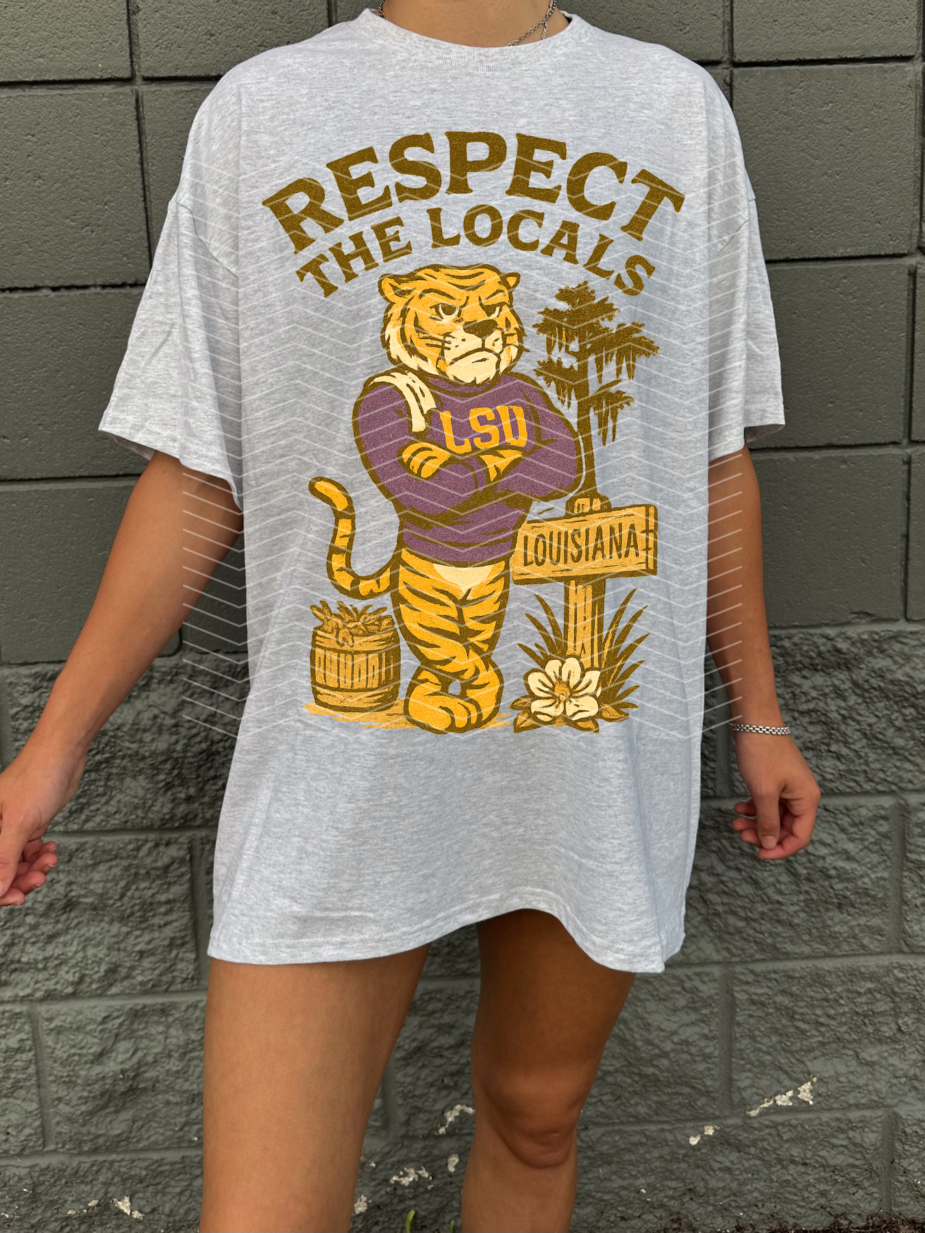 Respect The Locals LSU State Edition
