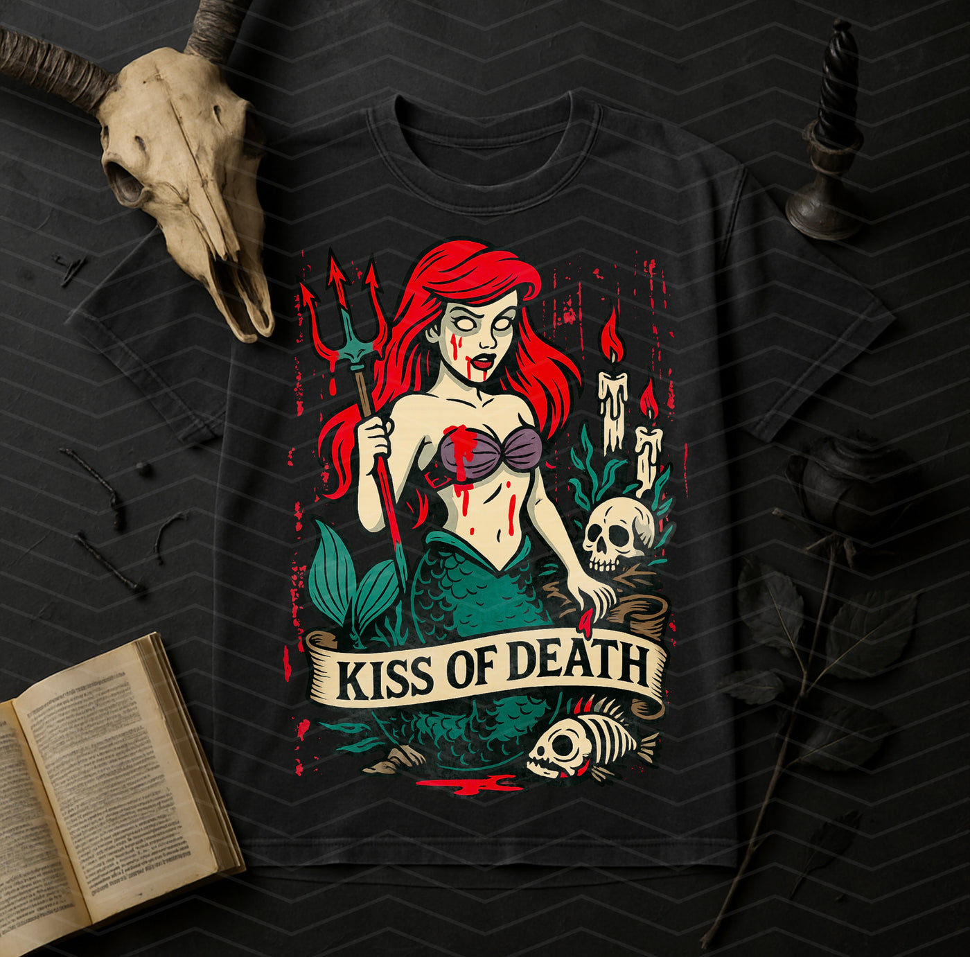 Kiss of Death Tee/Sweatshirt