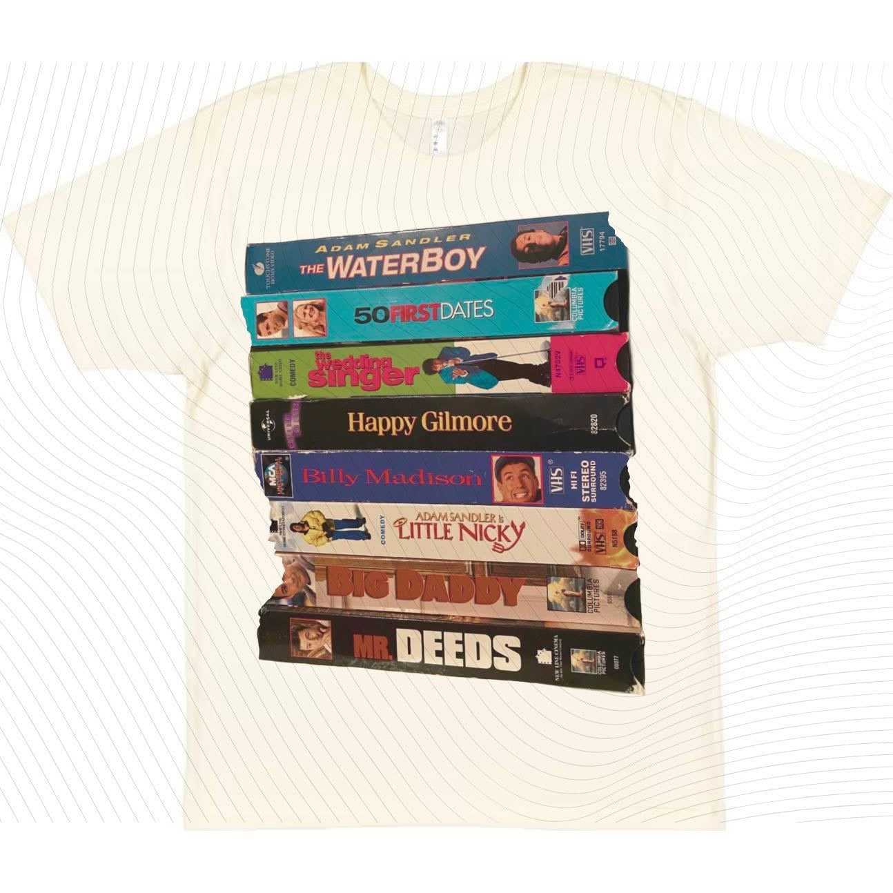 Sandler Movie Stack Tee/Sweatshirt