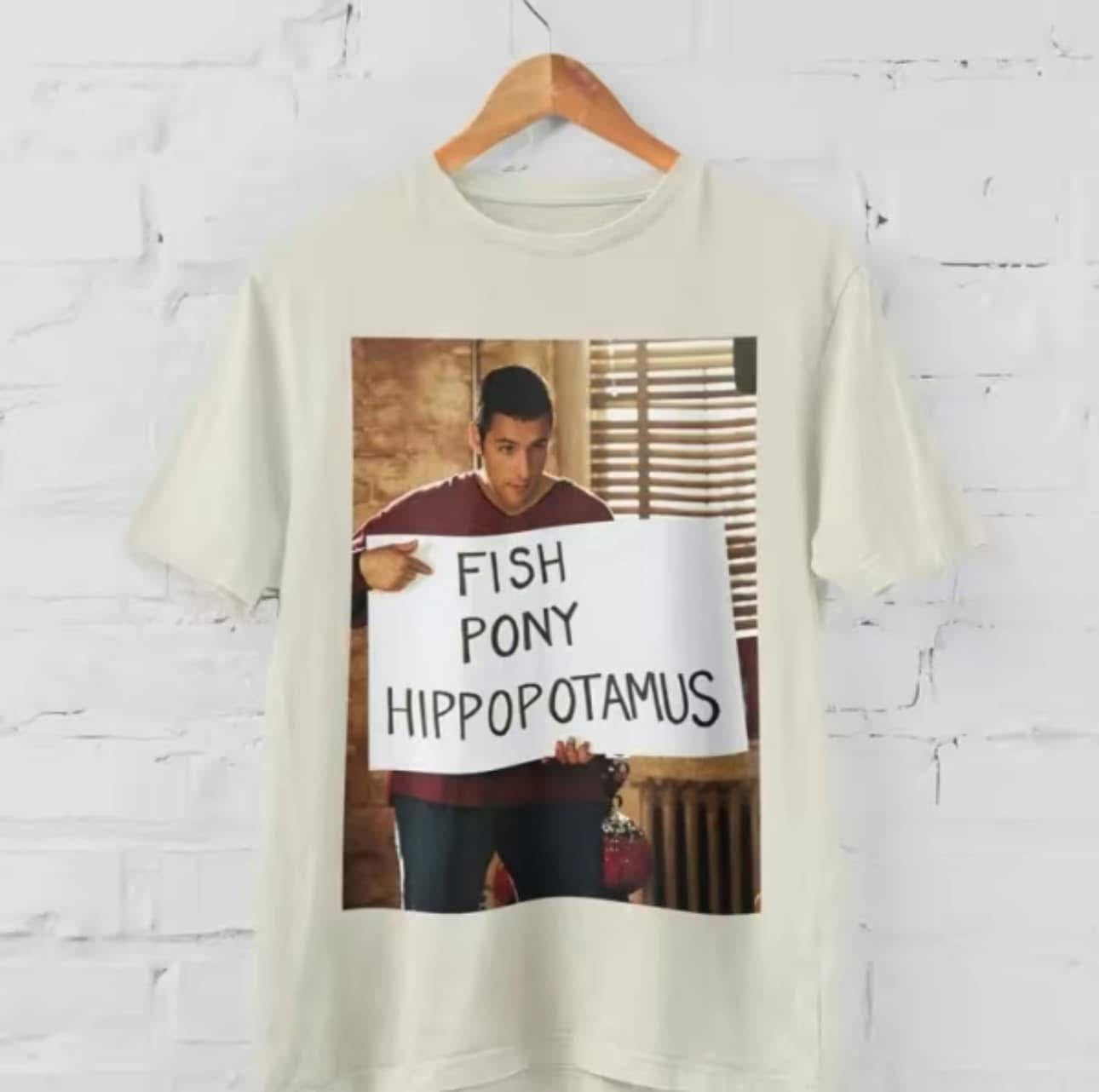 Fish Pony Hippopotamus Tee