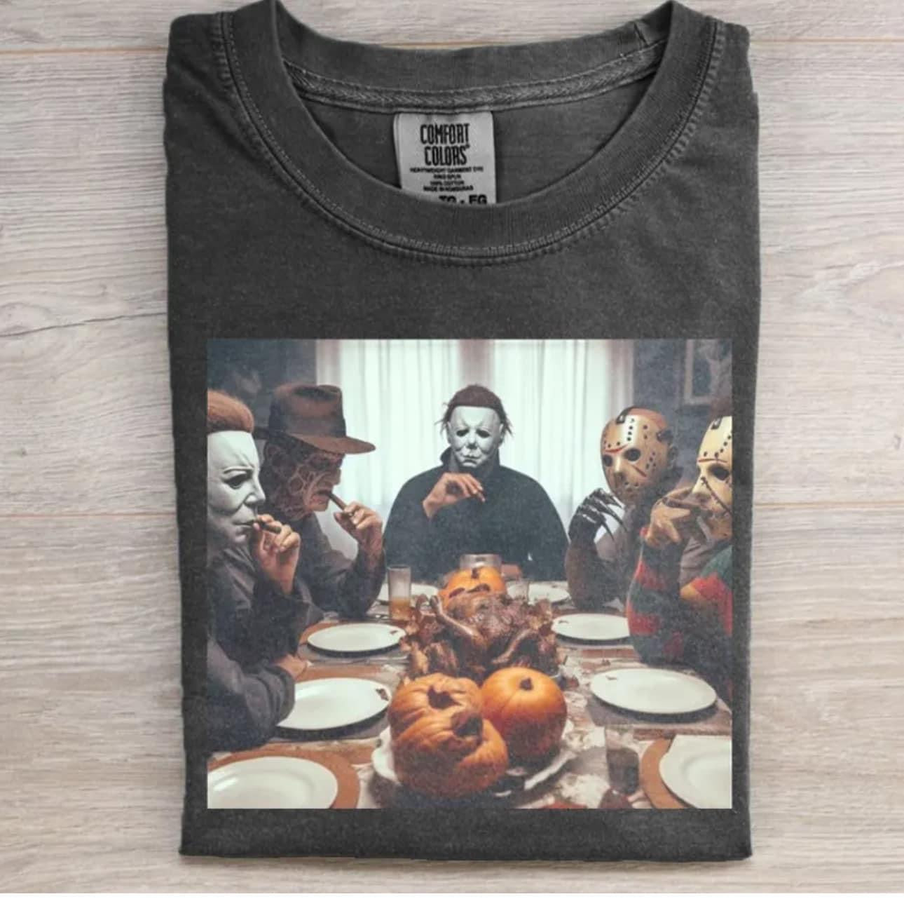 Horror Family Supper Tee