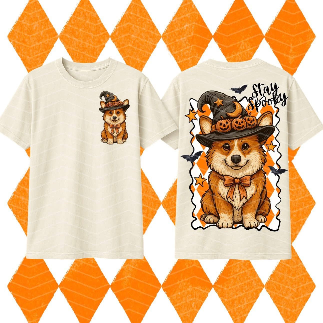 Corgi Spooky Tee/Sweatshirt