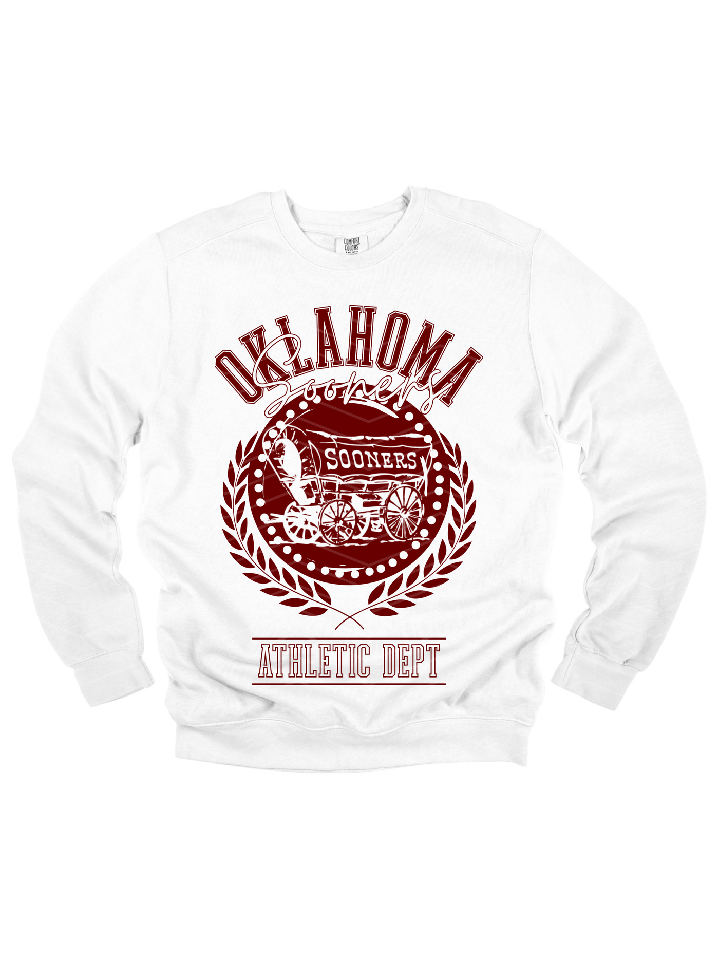 Sooners Pigment Dyed Tee/Sweatshirt