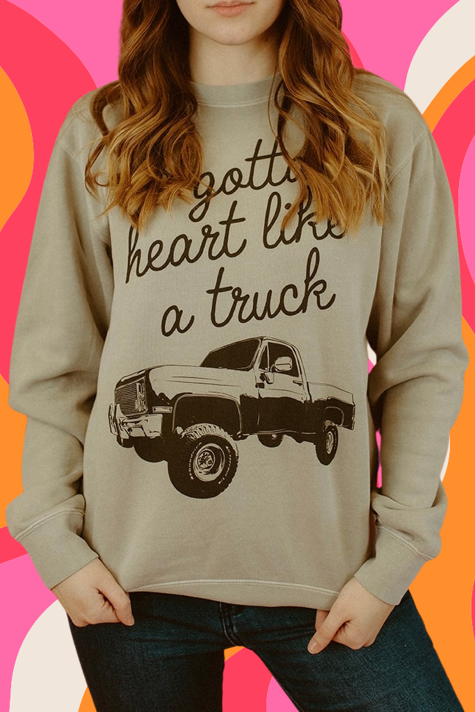 I Gotta Heart Like A Truck Tee/Sweatshirt