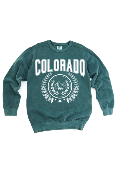 Colorado State Park Pigment Dyed Sweatshirt