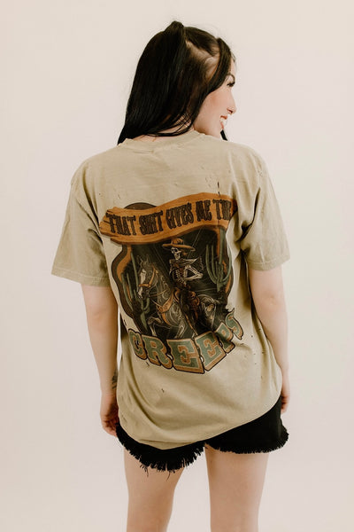 Gives Me The Creeps Distressed Tee