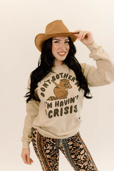 Crisis Sweatshirt/ Tee