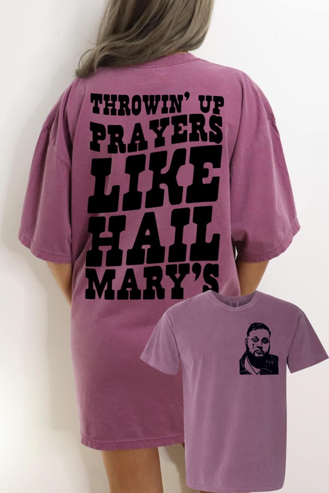 Hail Mary Tee/Sweatshirt