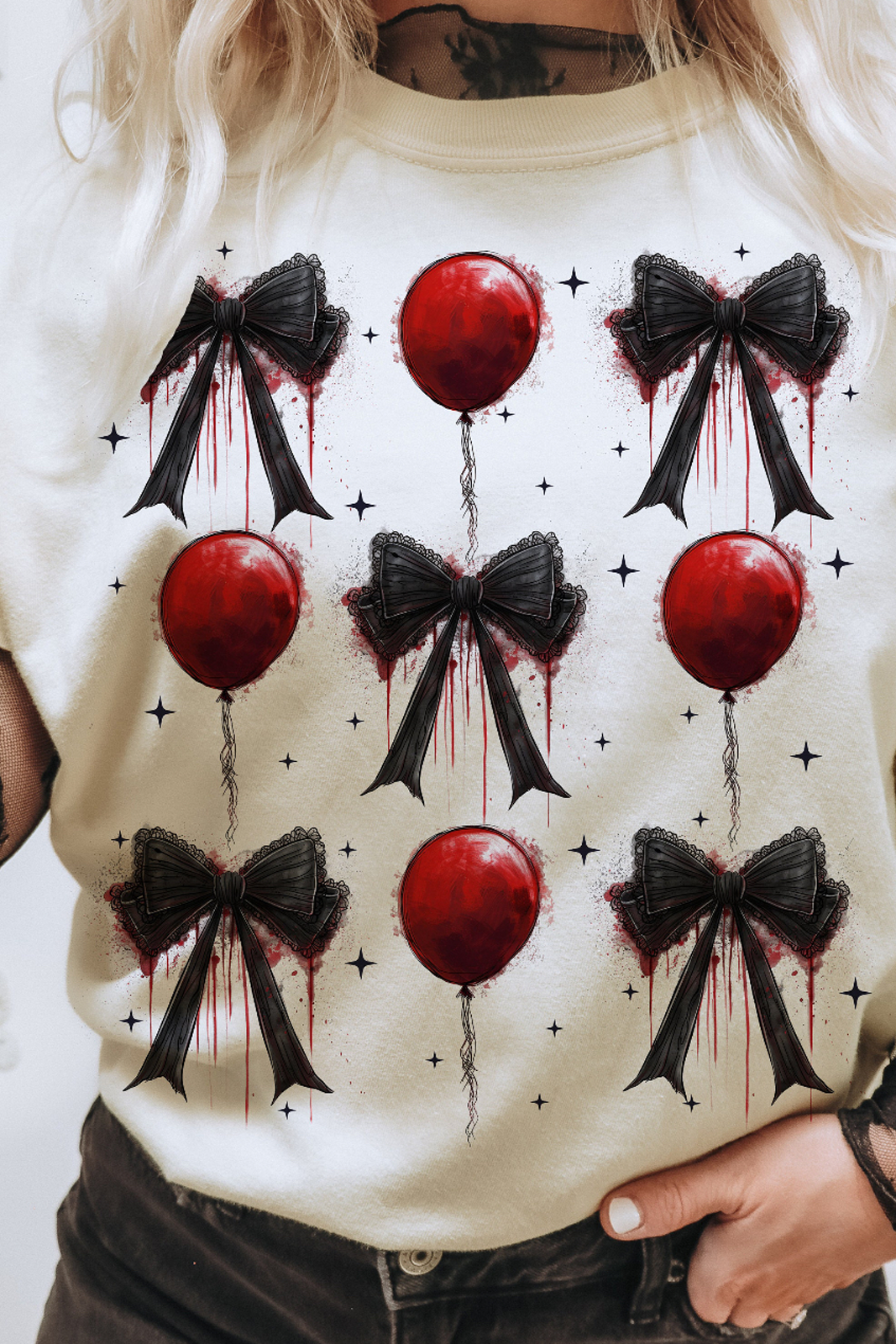 The IT Horror Bow Tee