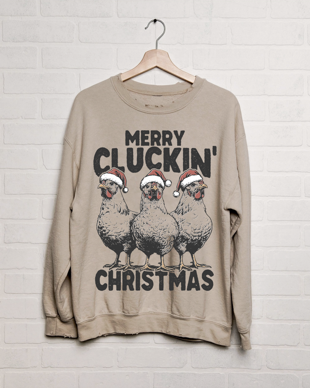 Merry Cluckin Christmas Tee/Sweatshirt