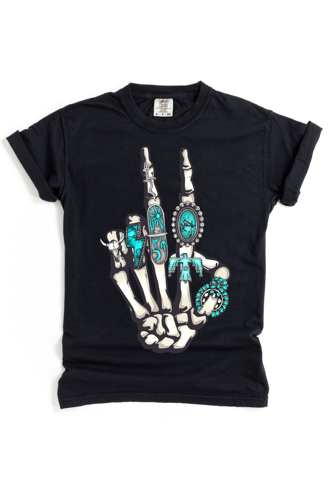 Turquoise Junkie Tee/Sweatshirt