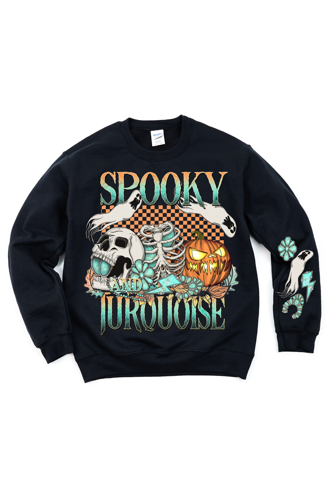 Spooky Turquoise Tee/Sweatshirt