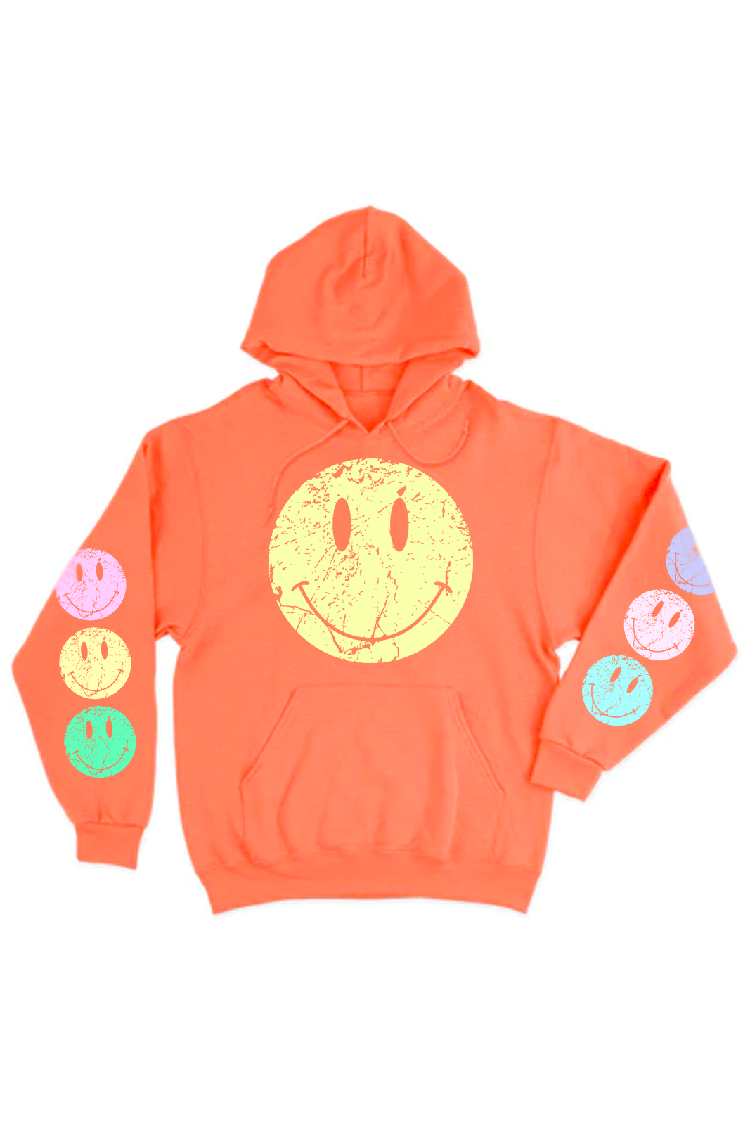 Neon Smiley Hoodie