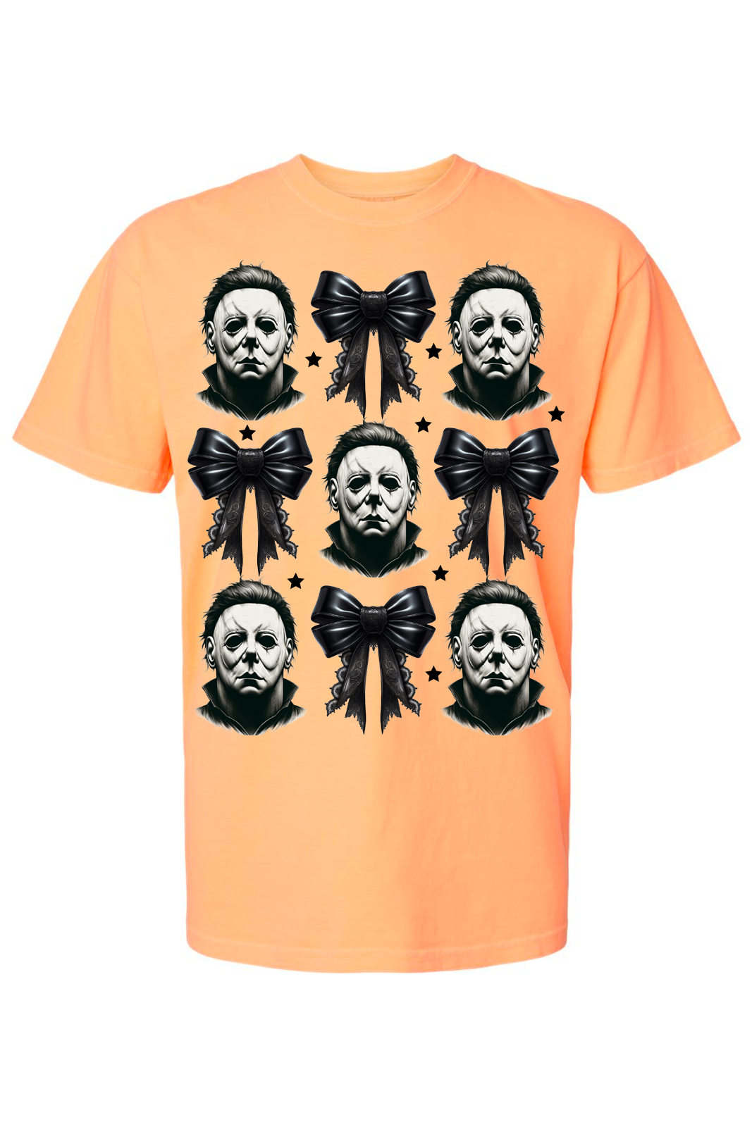 Burlesque Halloween Coquette Bow Tee