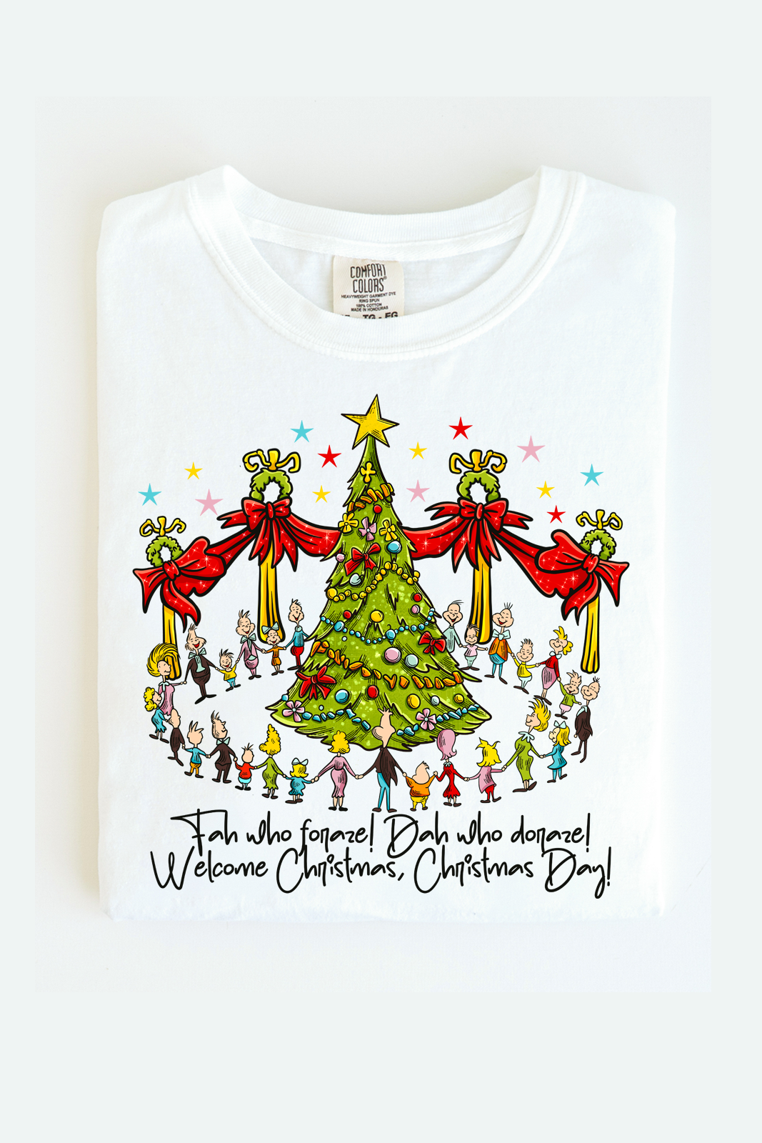 Whoville Christmas Tree Tee/Sweatshirt