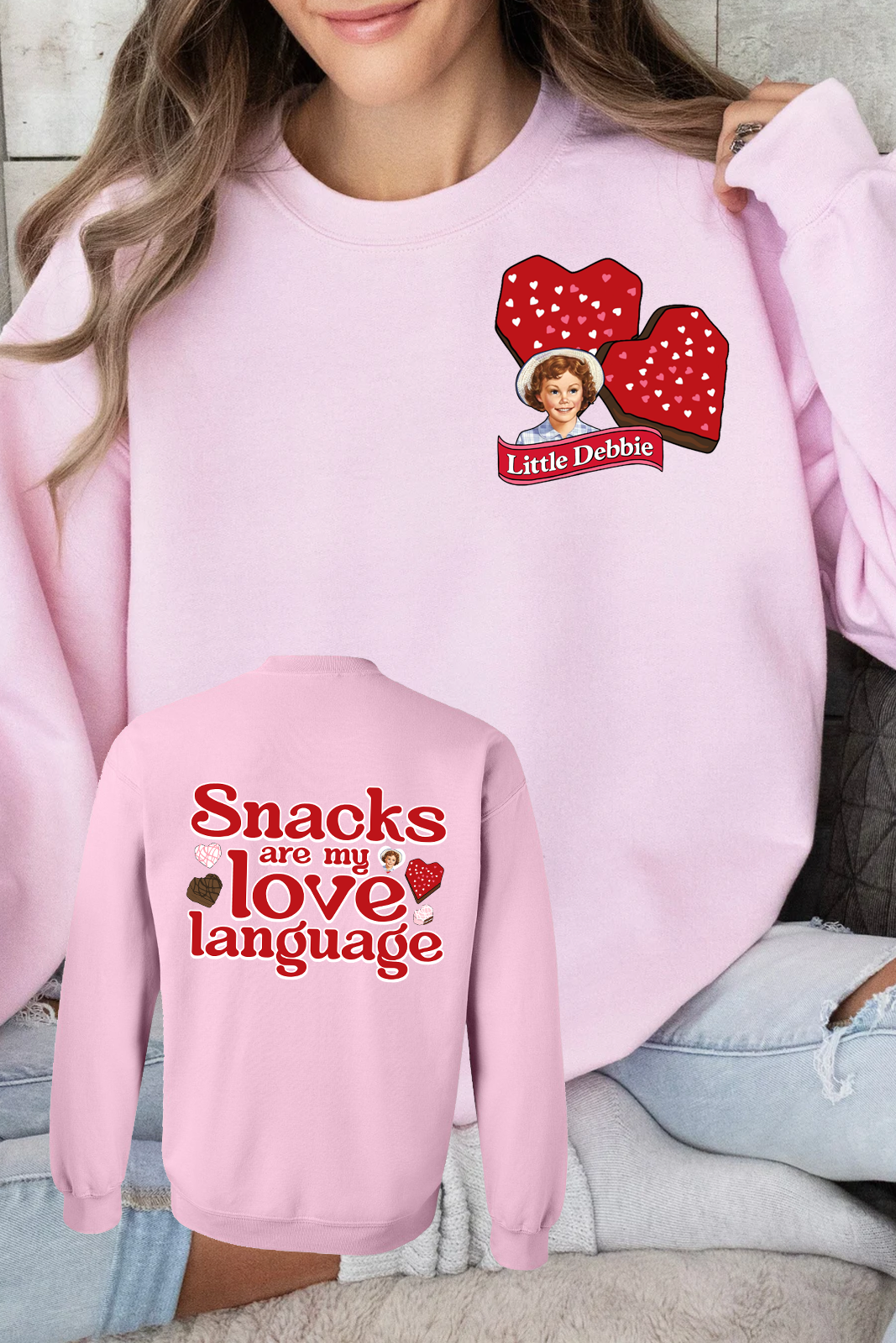 Snacks Are My Love Language Tee