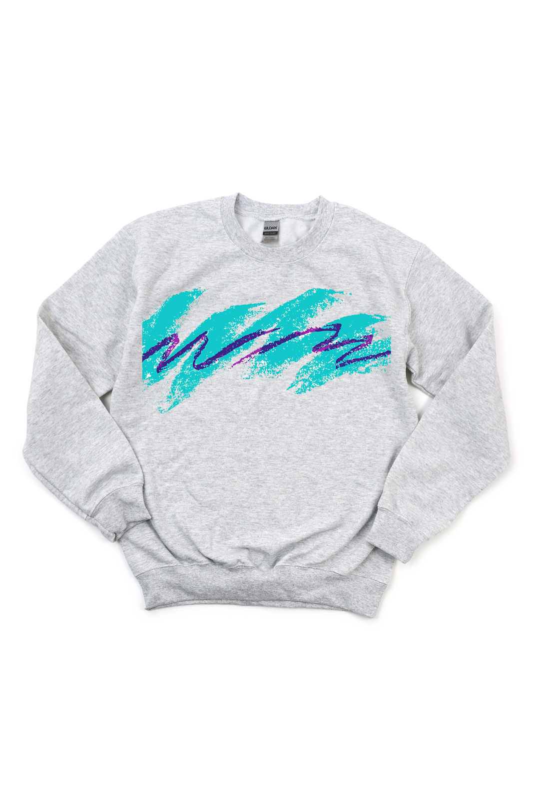 90's Wave Ash Gray Tee/Sweatshirt