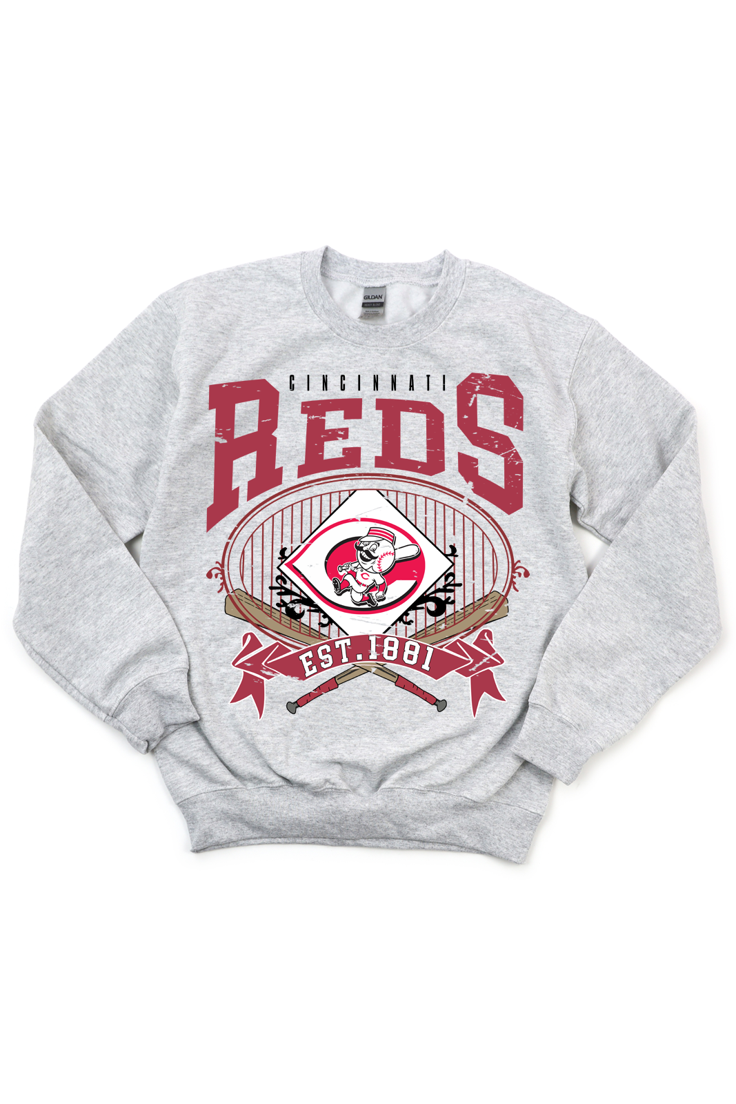 Vintage Reds Mascot Sweatshirt