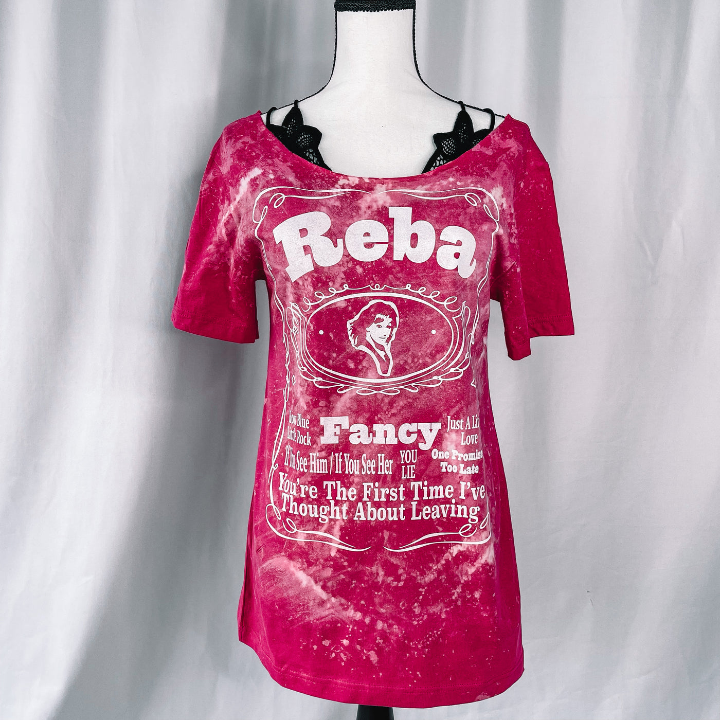 Fancy Like Reba Distressed Tee