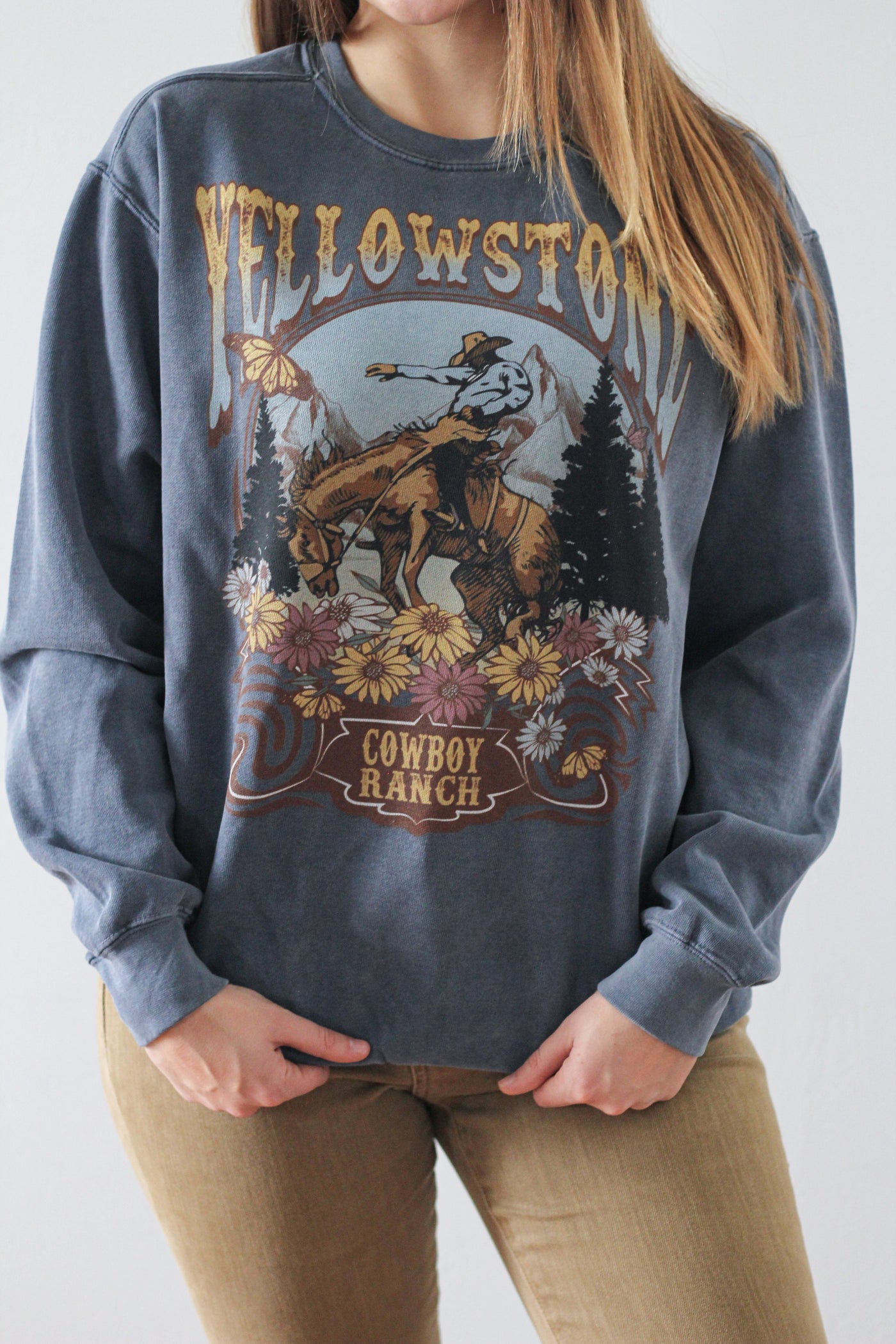 Yellowstone Pigment Dyed Color Comfort Tee/Sweatshirt