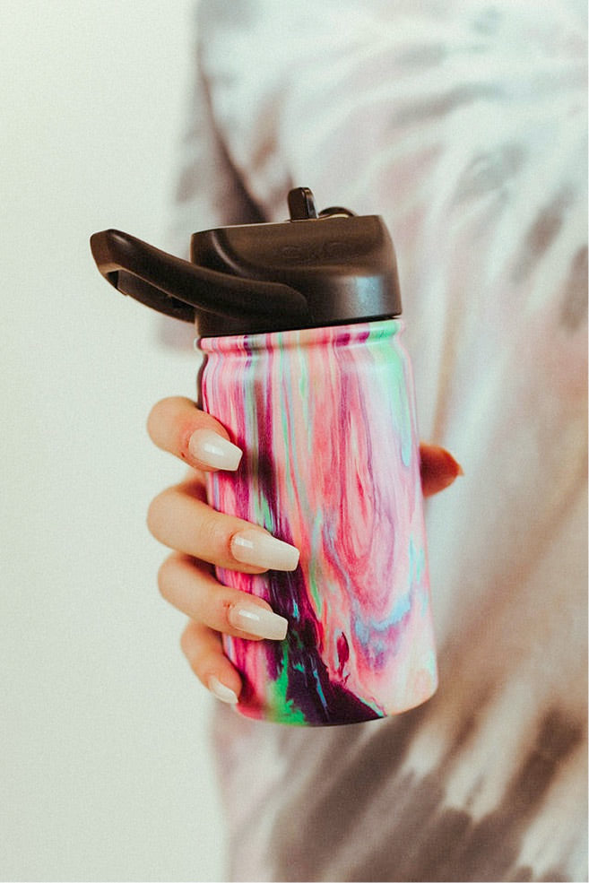 Cotton Candy SIC Water Bottle - 12oz