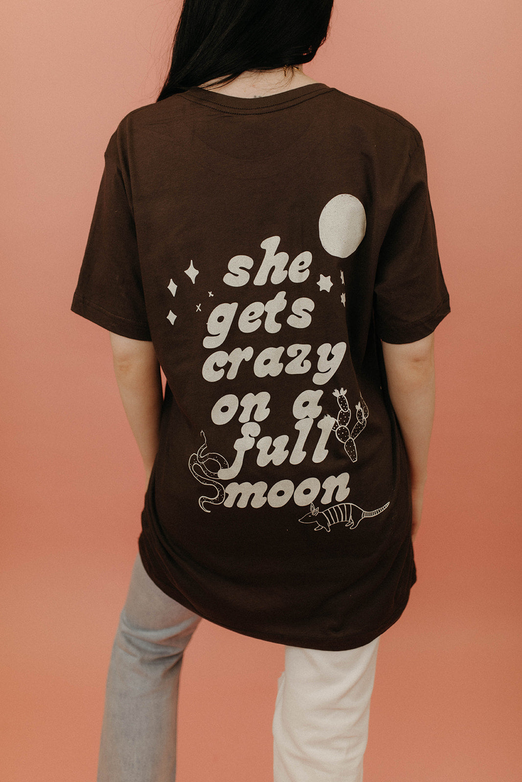 She Gets Crazy On A Full Moon Tee