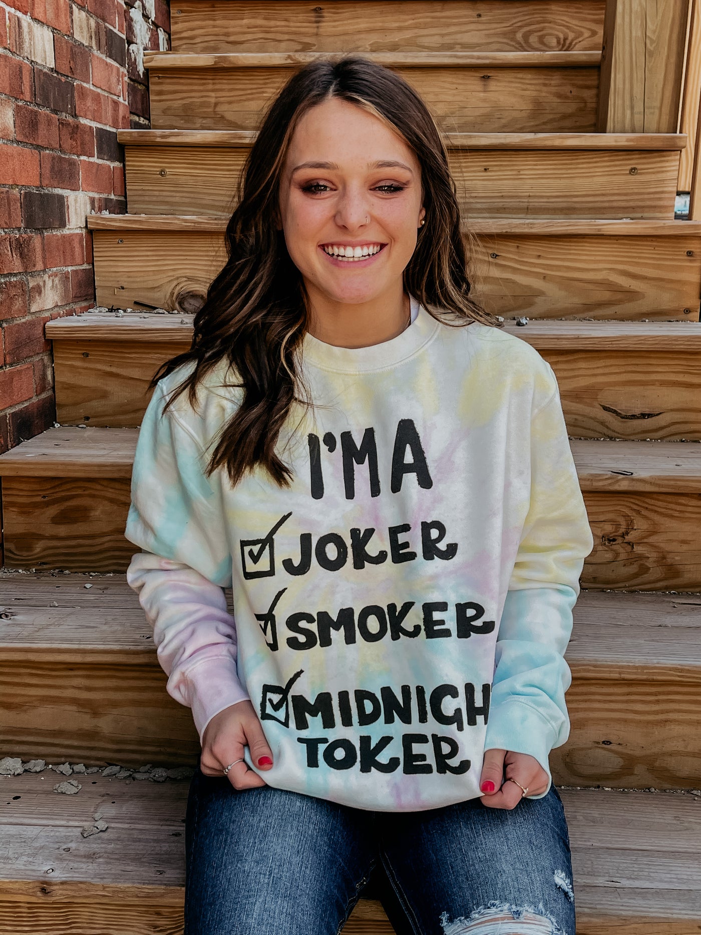 Joker Midnight Smoker Sweatshirt