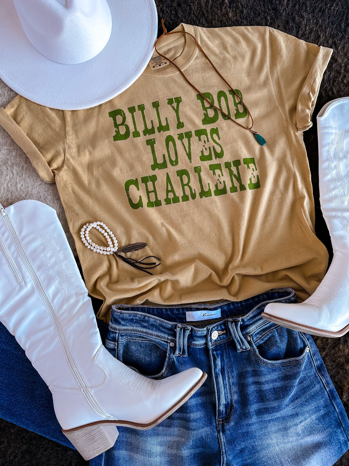 Billy Bob Loves Charlene Tee/Long Sleeve Shirt