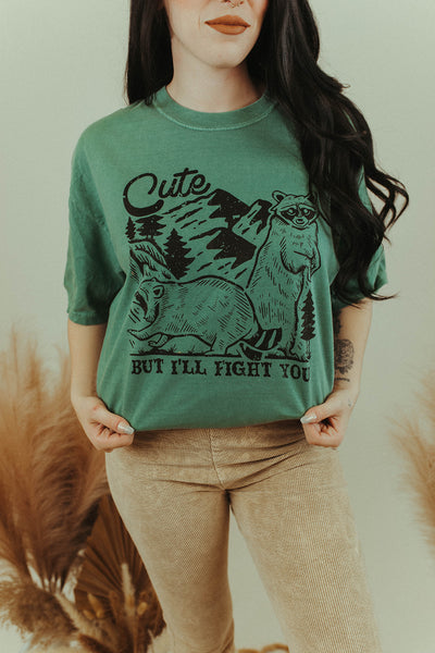 Cute But I'll Fight You Tee