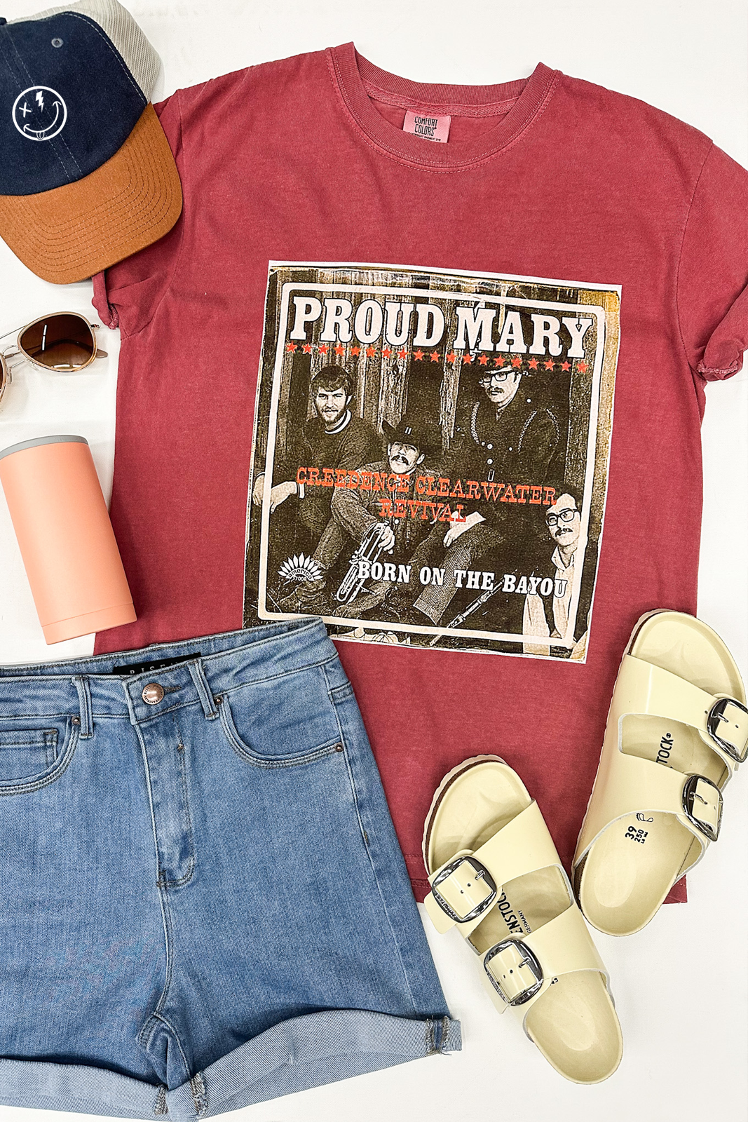 Proud Mary Pigment Dyed Color Comfort Tee/Sweatshirt